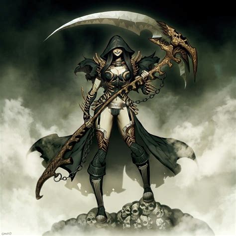 Pin By John Beathard On My Likes Female Grim Reaper Grim Reaper Art Grim Reaper