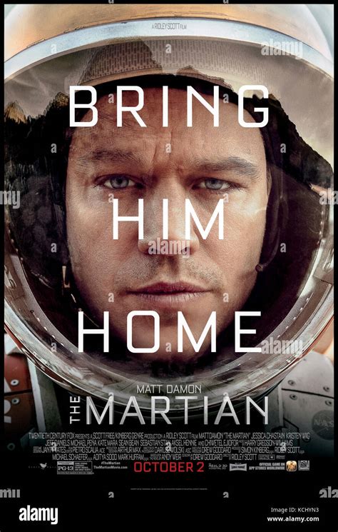 The Martian Film Poster Hi Res Stock Photography And Images Alamy