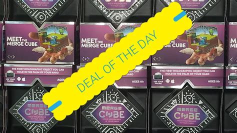 You can move the color friendly face of the cube block. The MERGE CUBE 1.00 at Walmart. ~YMMV~ - YouTube