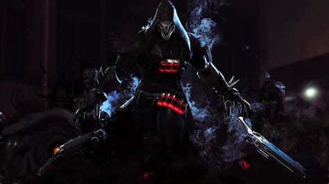 Hintergrundbilder Videospiele Reaper Overwatch 1920x1080 Viking