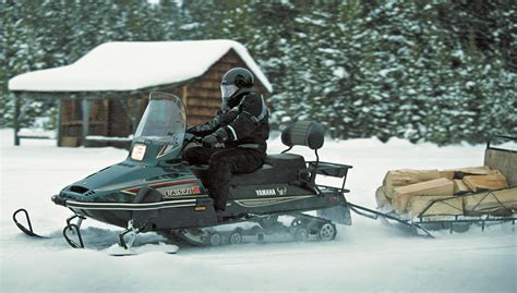 Then Now Yamaha S VK540 Snowmobile