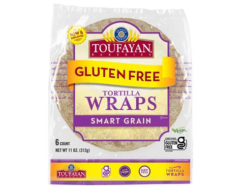 Gluten Free Wraps And Tortillas Gf Wraps Toufayan Bakeries