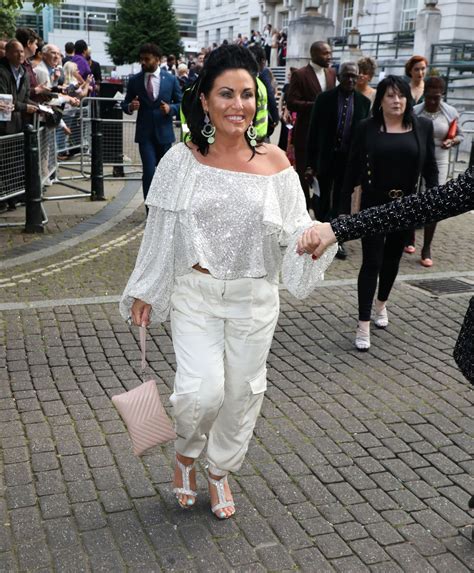 Jessie Wallace Arrives At British Soap Awards In London
