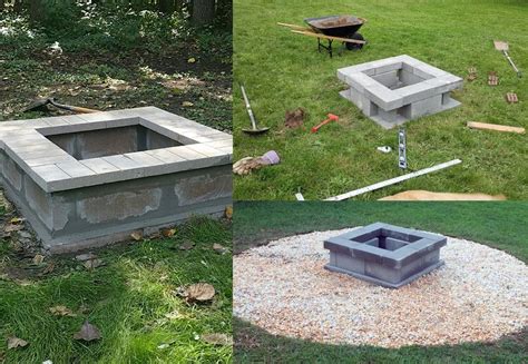 DIY Cinder Block Fire Pit Ideas Plans Pros And Cons