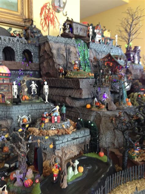 D56 Halloween Village With Images Halloween Village Display