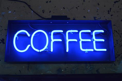Coffee Neon Sign — Neon Signs Australia