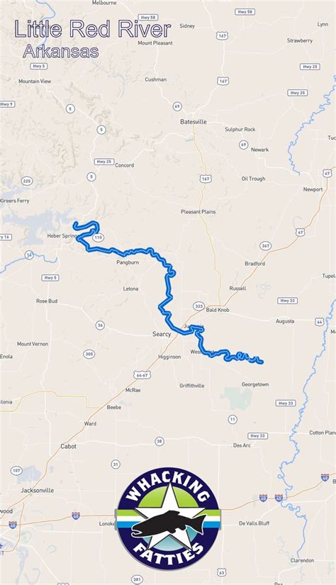 Little Red River Arkansas Map Oconto County Plat Map