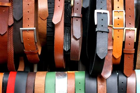 Leather Belts Hire - Tailor Made Suits