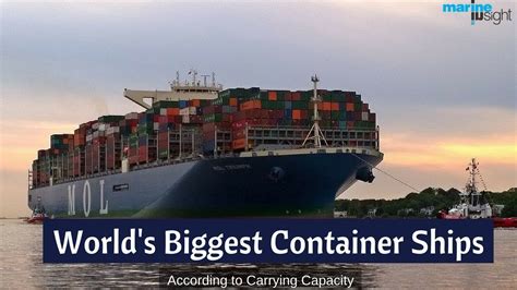Top 10 Biggest Container Ship In The World 2019 Youtube