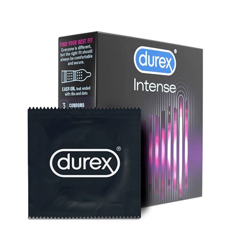 Prezervative Durex Intense Orgasmic 3 Bucati Emagro