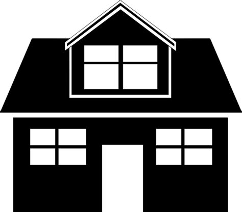 黑色的 家 房子 免费矢量图形pixabay Pixabay