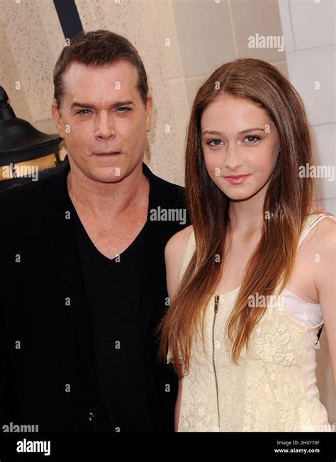 Ray Liotta And His Daughter Karsen Liotta At The Spike Tvs Guys Choice
