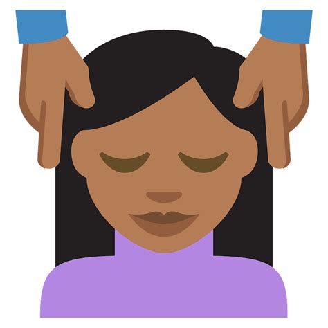 Person Getting Massage Emoji Clipart Free Download Transparent Png