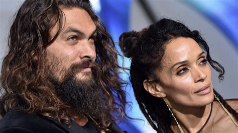 Watch Access Hollywood Interview Jason Momoa And Wife Lisa Bonet Look