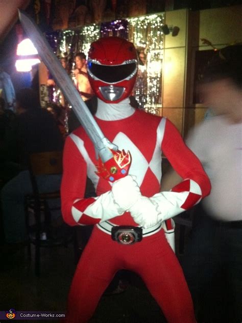 25 Mighty Morphin Power Rangers Red Ranger Suit