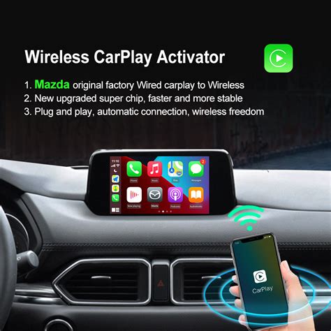 Carlinkit 30 Wireless Carplay Adapter For Mazda Cx 3 Cx 5 Cx 8 Cx 9 C