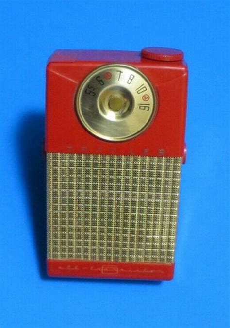 Trav Ler Power Mite Am Transistor Radio Model Tr 282 From The Late 50