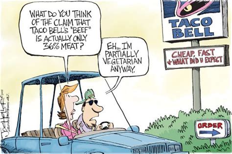 satirical cartoons address serious issues like the debate over gmos and other food and