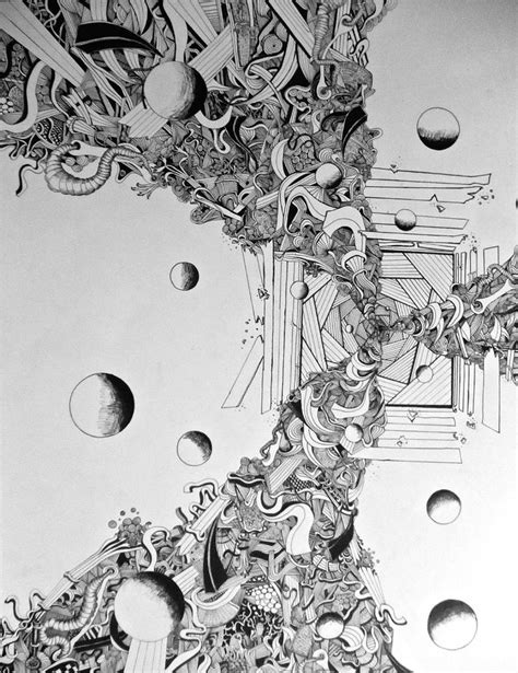 Chaos Drawing By Freddy Koke Fine Art America