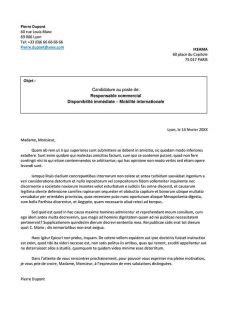 Lettre de motivation en candidature spontanée à un emploi (modèle présenté gratuitement). Exemples de Lettre de Motivation Gratuite à Télécharger - Word