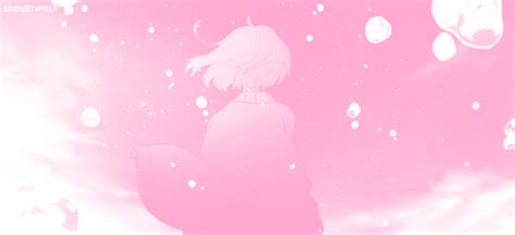 Subway train on pink day 5k. anime aesthetic pink pastel gif GIF by P O P P Y
