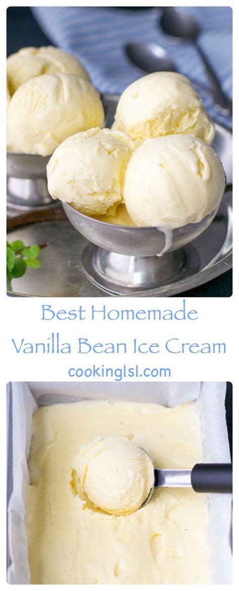 Pour the mixture through the spout and then cover with the cap. The Best Homemade vanilla Bean Ice Cream, custard based ...