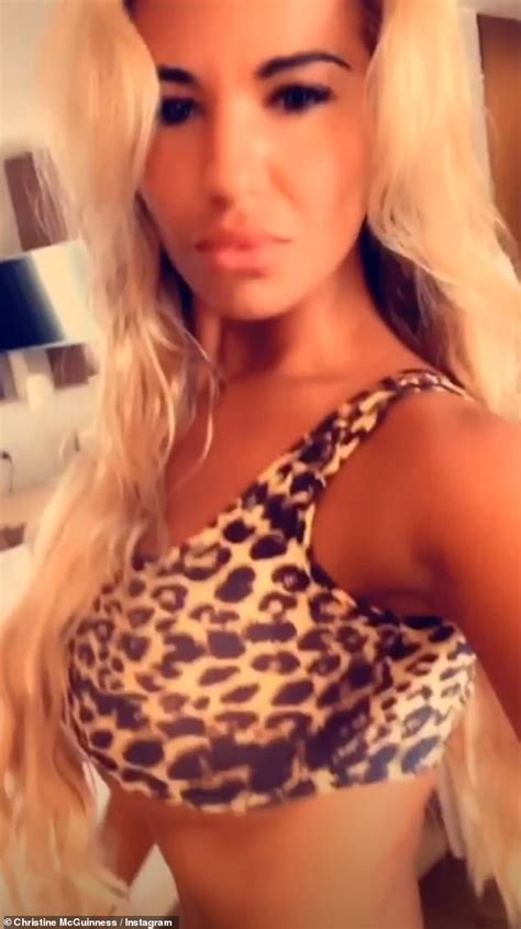 Christine Mcguinness Flashes Some Serious Underboob As She Flaunts Her