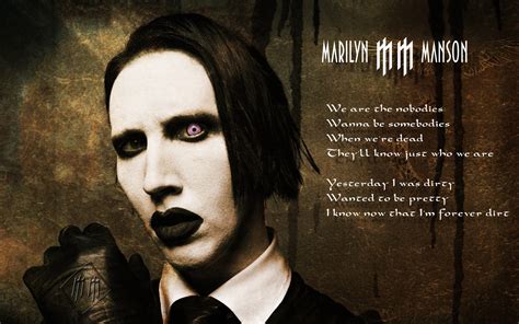 X Marilyn Manson Full Hd Wallpaper Photo X Coolwallpapers Me