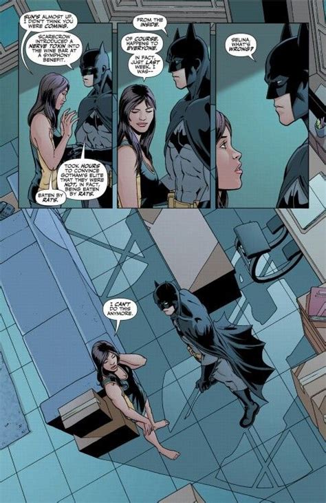 Bruce And Selina Catwoman Y Batman Batgirl Nightwing Batman 2 Dc