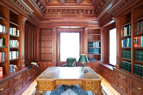 Custom Libraries And Home Offices Victorian Home Office New York