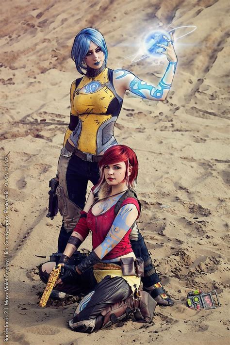 Borderlands 2 Maya Violet Cosplay Lilith Sandygraphy With Images