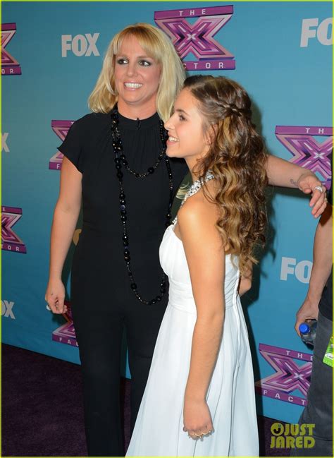 Britney Spears And Carly Rose Sonenclar X Factor Finale Party Photo