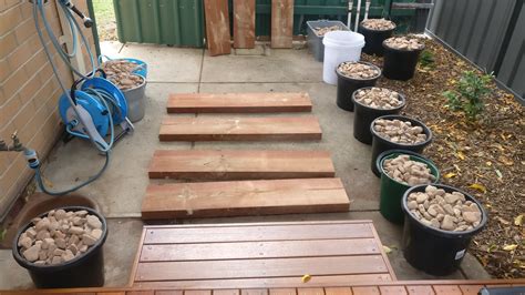 Solved Low Profile Deck With Screening And Step Bunnings Workshop