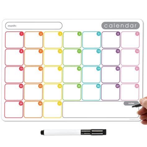 A3 Magnetic Monthly Planner And Calendar From £1195