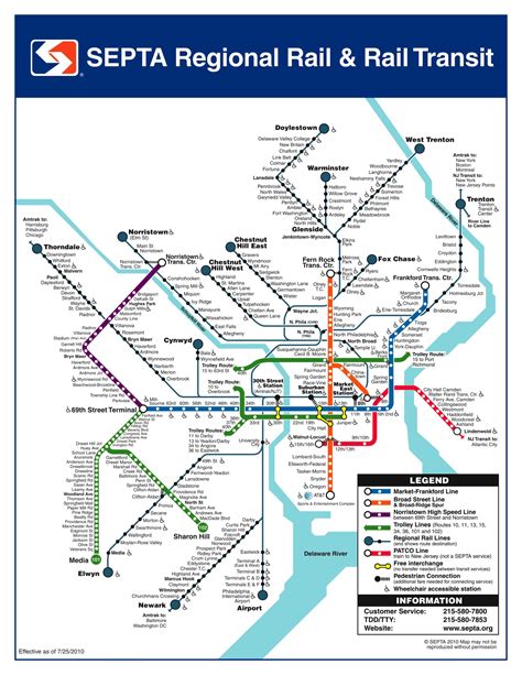 Septa Route Map
