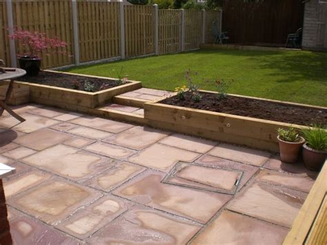 Landscaping In Chesterfield Includes Indian Stone Patio Hit N Miss