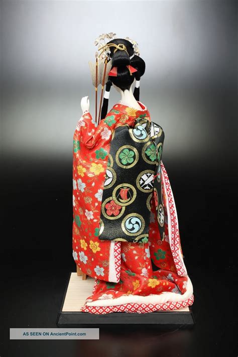 Japanese traditional hakata dolls collection. Vintage Showa Japanese Geisha Doll - Princess