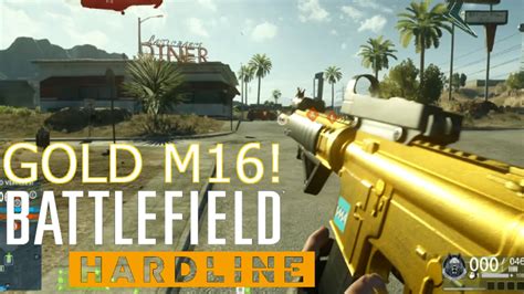 Five new playable game modes. GOLD M16A3! - Battlefield Hardline (BFH Beta Gameplay ...