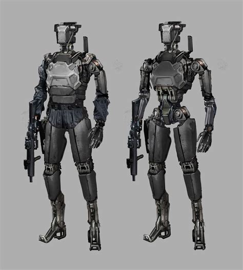 Artstation Soldier Explorations Jarold Sng Futuristic Robot