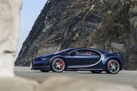Bugatti Showcases Stunning Blue Carbon Chiron At The Quail 21 Pics