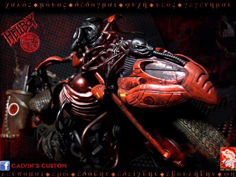Calvins Custom Hellbike Hellboy Photo 33773232 Fanpop