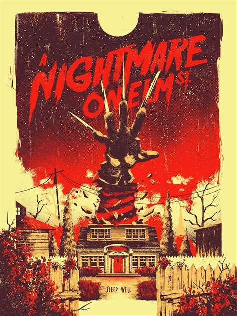 A Nightmare On Elm Street Scary Movies Horror Movie Icons Retro Horror