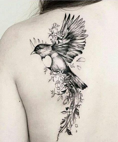 Tattoo Flower Bird Wings 63 Super Ideas Bird Shoulder Tattoos