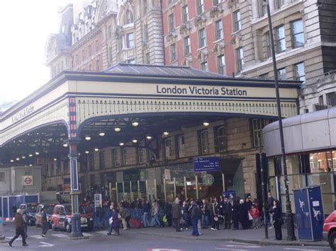 Bild Victoria Station Zu City Of London In City Of London