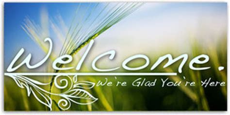 Wchz014 Welcome Spring Church Banners Com