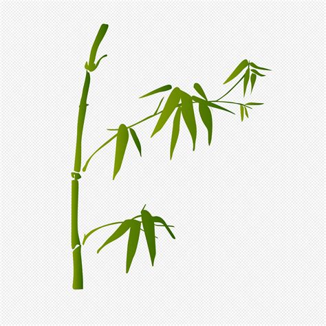 Simple Flat Bamboo Vector Material Png Imagepicture Free Download