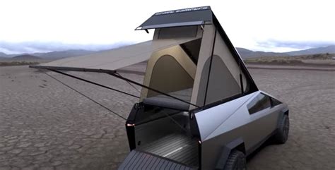 Tesla Cybertruck Gets A 24k Camper Option Cars News Magazine