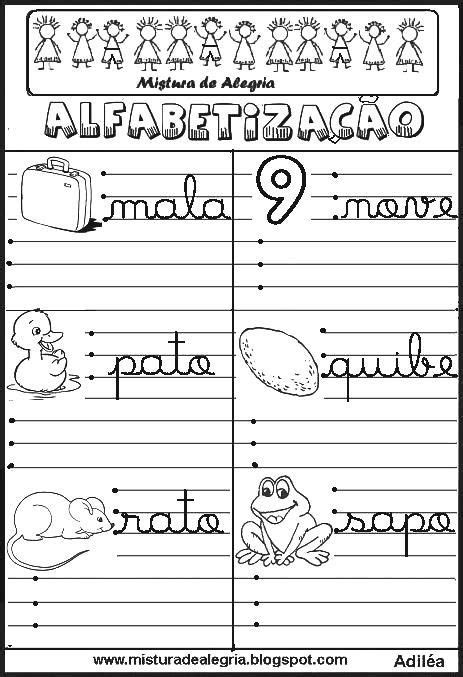 Atividades Para Educadores Letra Cursiva Artofit