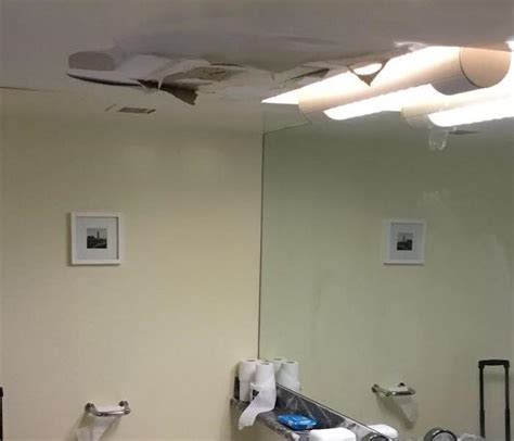 Posted on august 17, 2020. Water Damaged Ceiling in Condo Bathroom Restored | SERVPRO ...