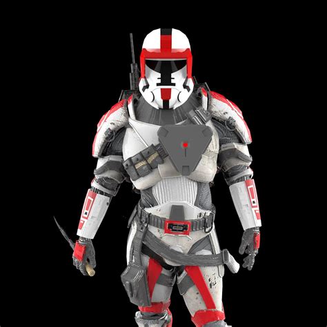 Sw Old Republic Havoc Squad Trooper Wearable Armor 3d Model Etsy